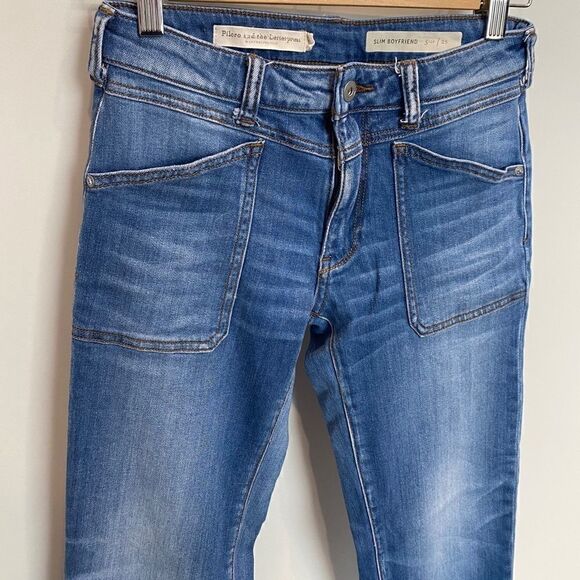 Anthro Pilcro And The Letterpress High-Rise Slim Boyfriend Jeans - Picture 5 of 12